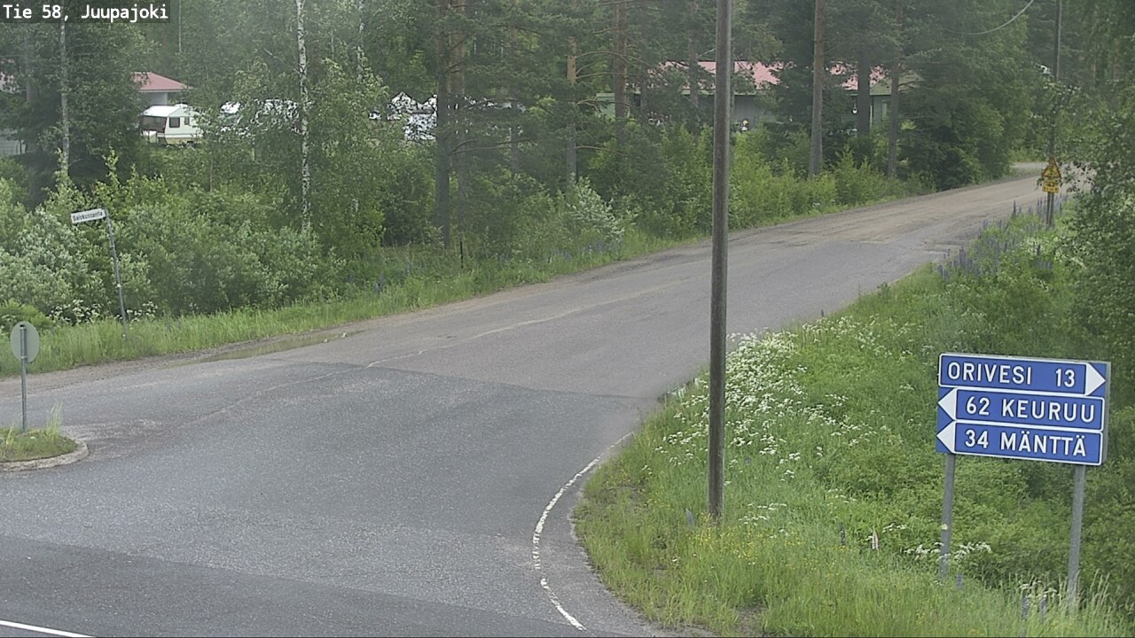 Kelikamerat Kuva Tie 58 Juupajoki, Juupajoki, Pirkanmaa
