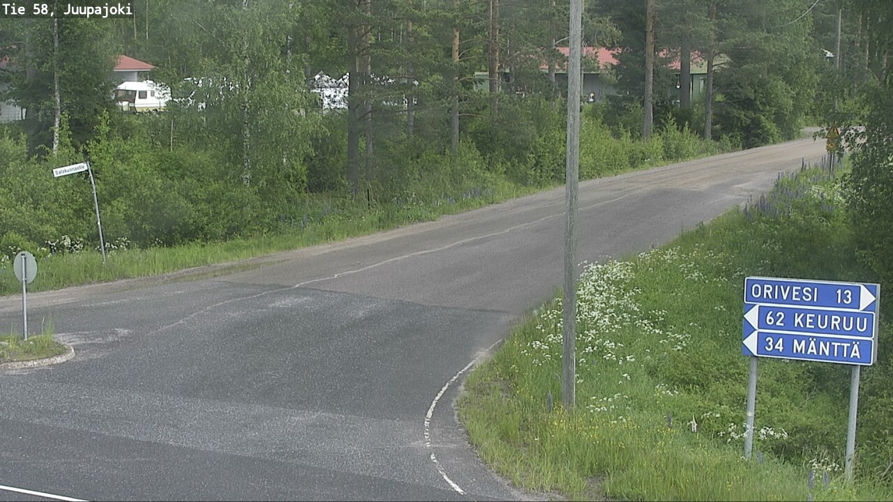 Kelikamerat Kuva Tie 58 Juupajoki, Juupajoki, Pirkanmaa