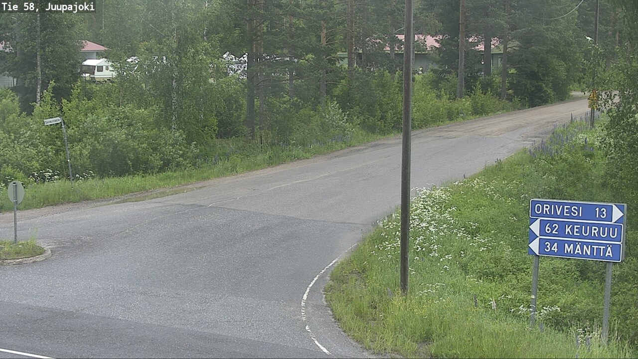 Kelikamerat Kuva Tie 58 Juupajoki, Juupajoki, Pirkanmaa
