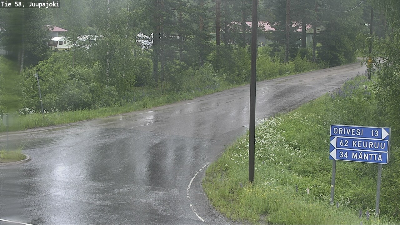 Kelikamerat Kuva Tie 58 Juupajoki, Juupajoki, Pirkanmaa