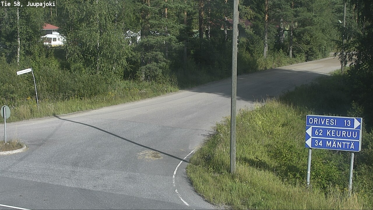 Kelikamerat Kuva Tie 58 Juupajoki, Juupajoki, Pirkanmaa