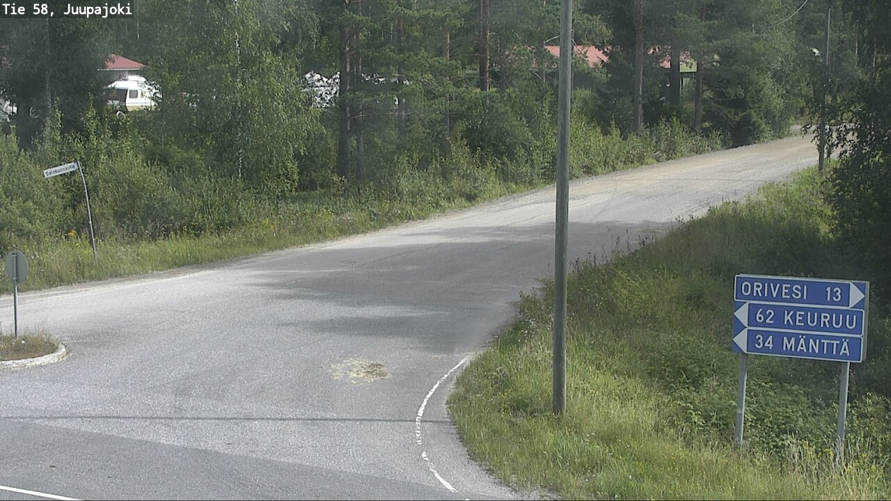 Kelikamerat Kuva Tie 58 Juupajoki, Juupajoki, Pirkanmaa