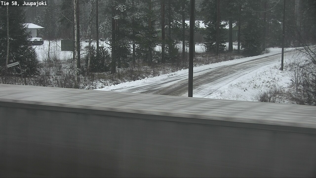 Weather Camera Image Road 58 Juupajoki, Juupajoki, Pirkanmaa