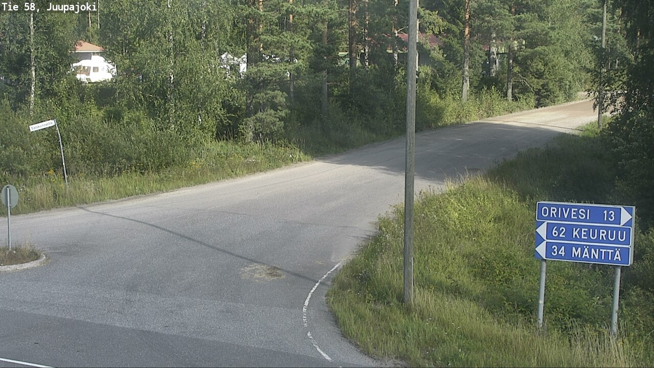 Kelikamerat Kuva Tie 58 Juupajoki, Juupajoki, Pirkanmaa