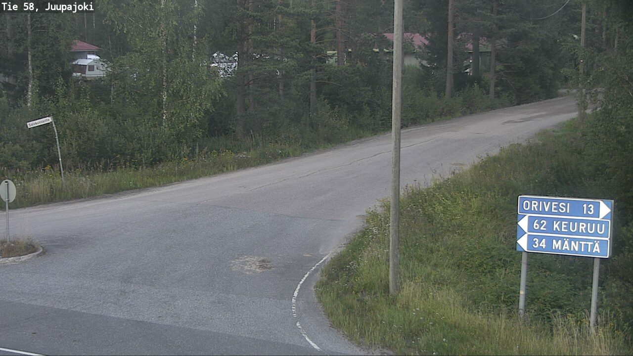 Kelikamerat Kuva Tie 58 Juupajoki, Juupajoki, Pirkanmaa