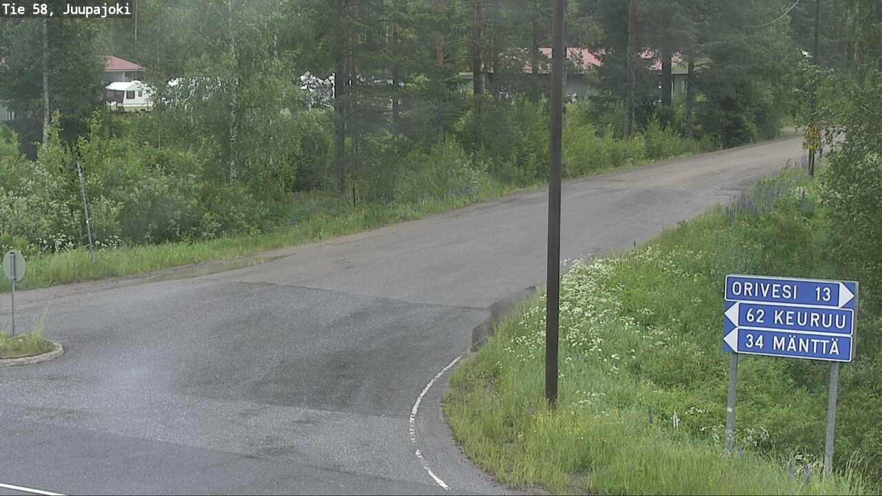 Kelikamerat Kuva Tie 58 Juupajoki, Juupajoki, Pirkanmaa