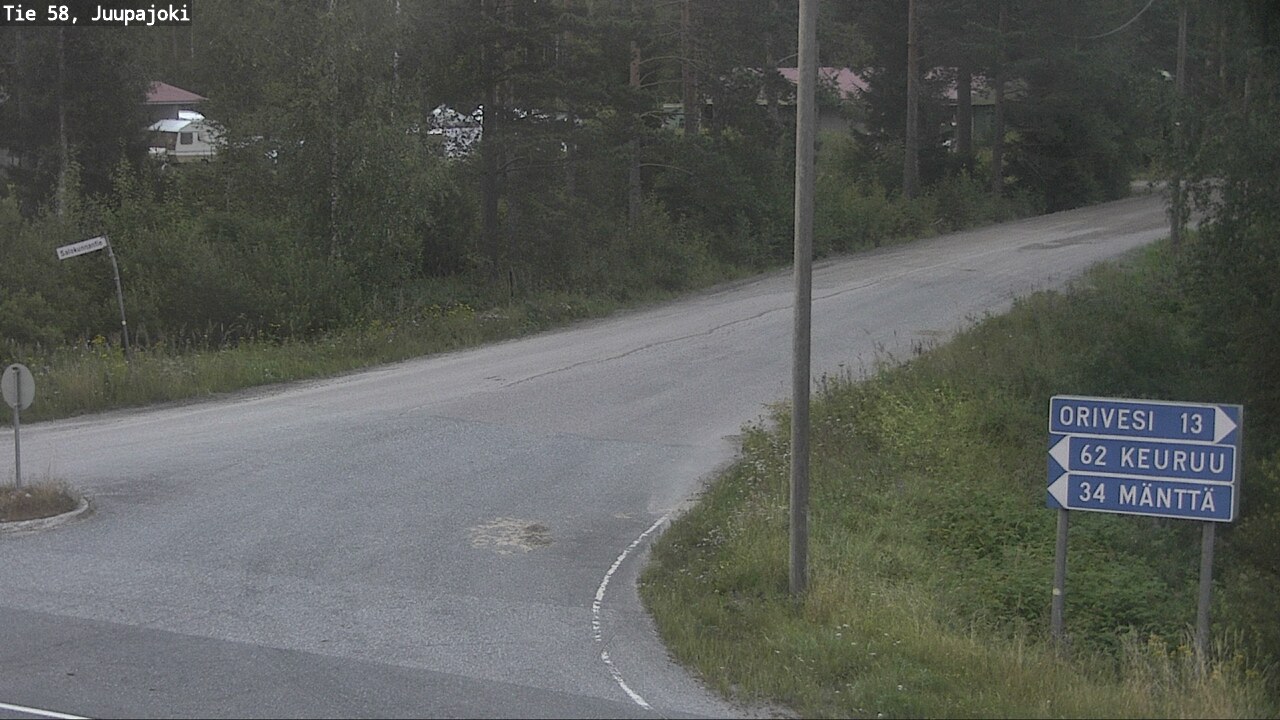 Kelikamerat Kuva Tie 58 Juupajoki, Juupajoki, Pirkanmaa