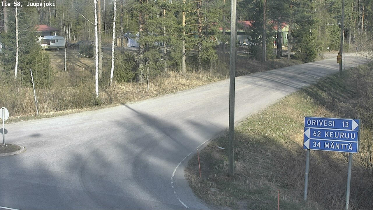 Kelikamerat Kuva Tie 58 Juupajoki, Juupajoki, Pirkanmaa