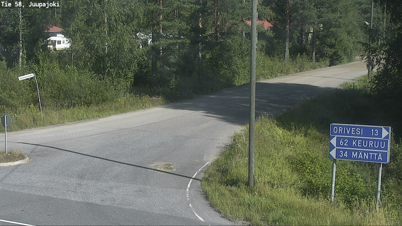 Kelikamerat Kuva Tie 58 Juupajoki, Juupajoki, Pirkanmaa