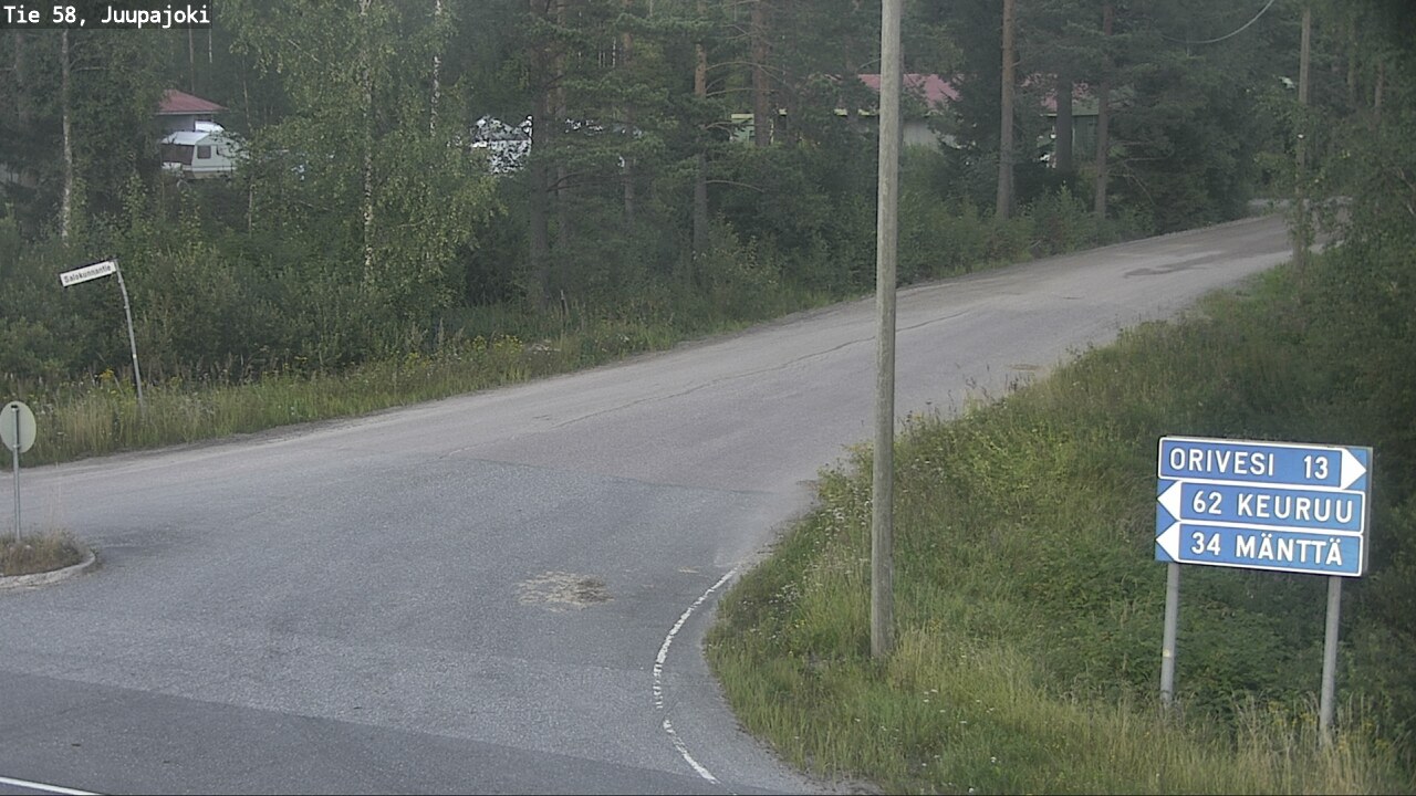 Kelikamerat Kuva Tie 58 Juupajoki, Juupajoki, Pirkanmaa