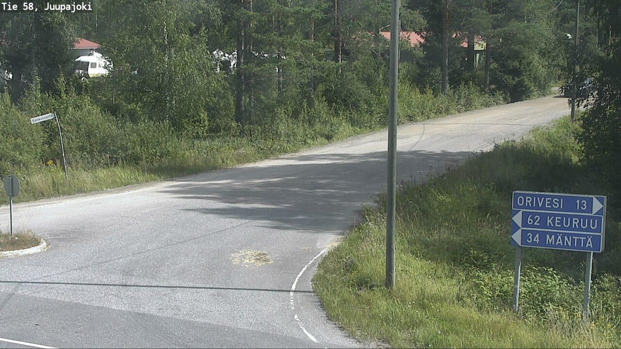 Kelikamerat Kuva Tie 58 Juupajoki, Juupajoki, Pirkanmaa