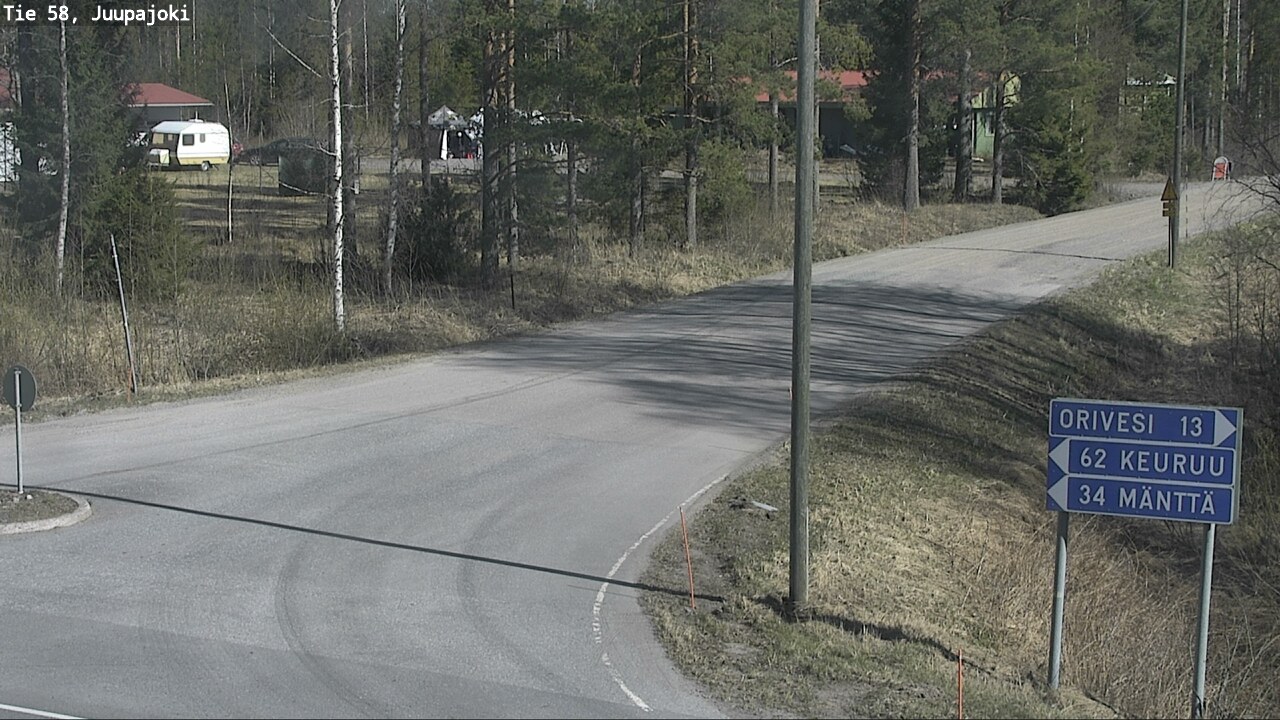 Kelikamerat Kuva Tie 58 Juupajoki, Juupajoki, Pirkanmaa