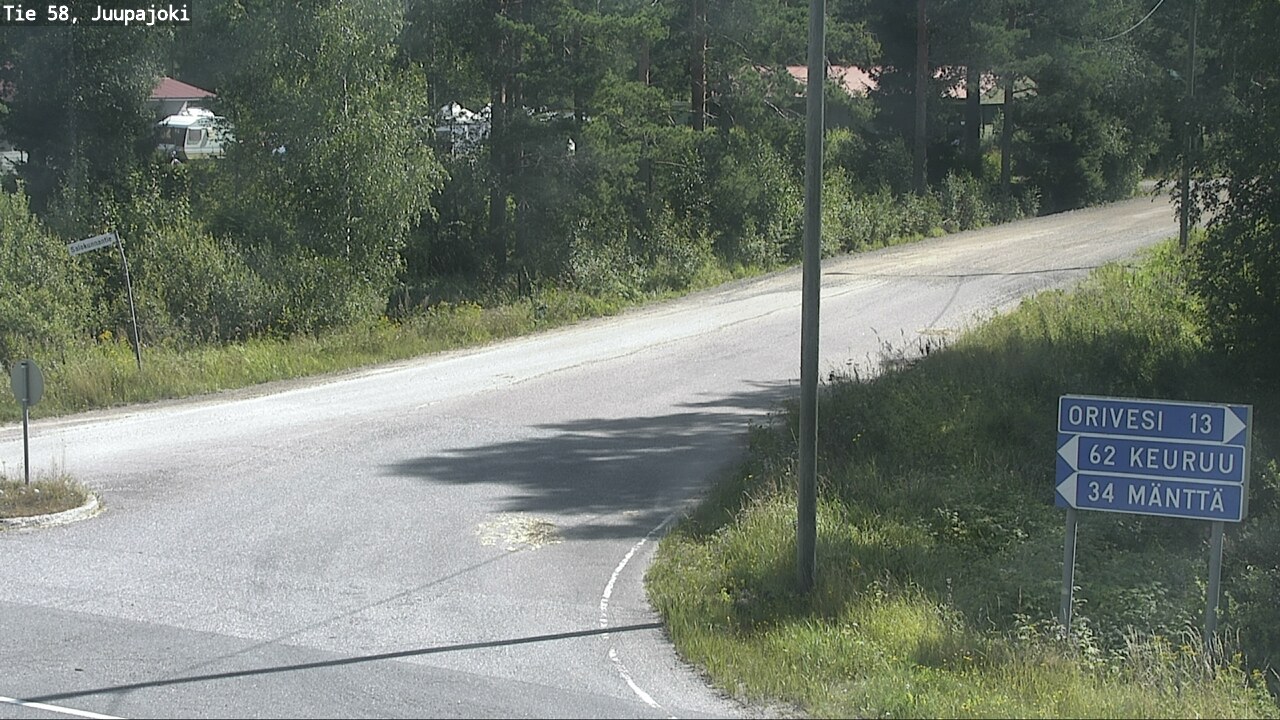 Kelikamerat Kuva Tie 58 Juupajoki, Juupajoki, Pirkanmaa