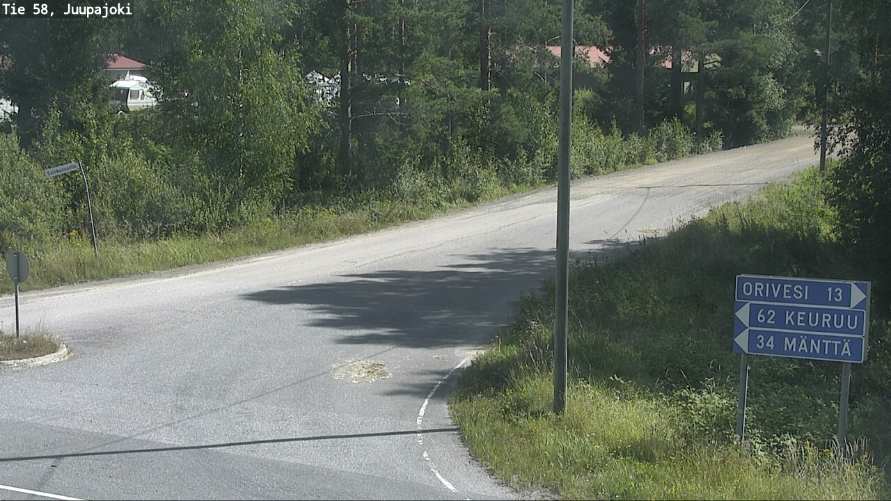 Kelikamerat Kuva Tie 58 Juupajoki, Juupajoki, Pirkanmaa
