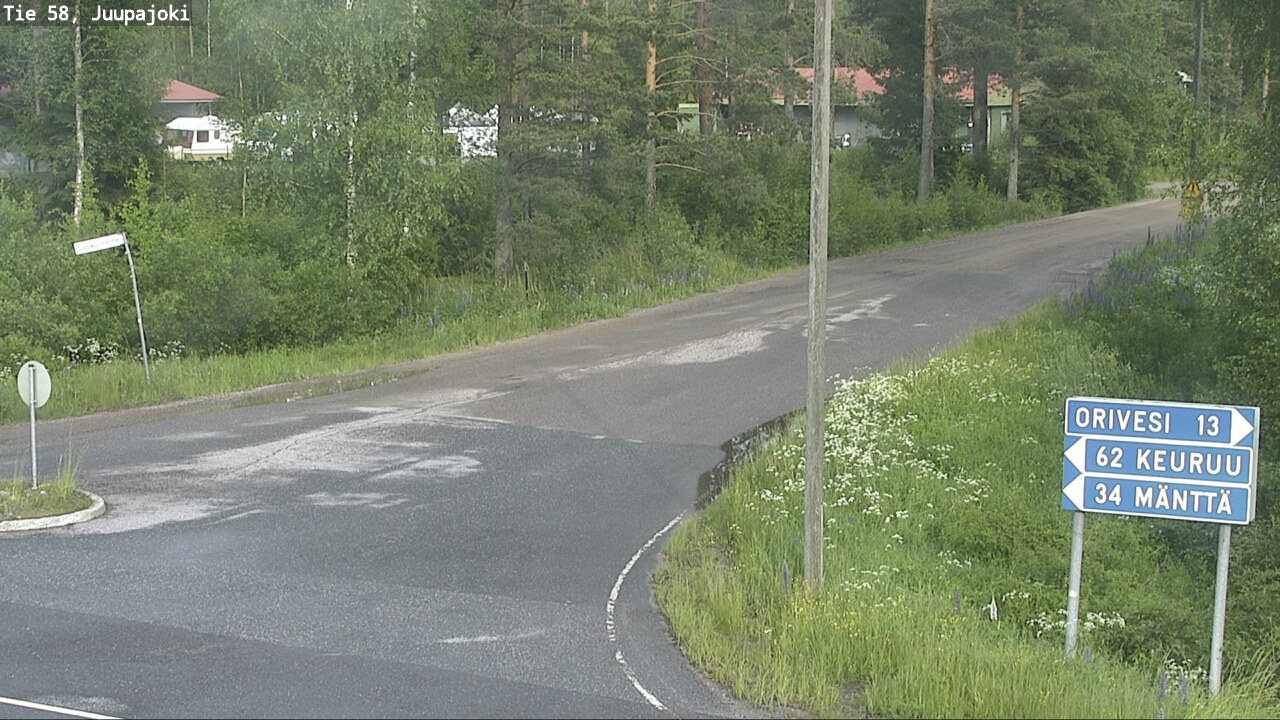 Kelikamerat Kuva Tie 58 Juupajoki, Juupajoki, Pirkanmaa