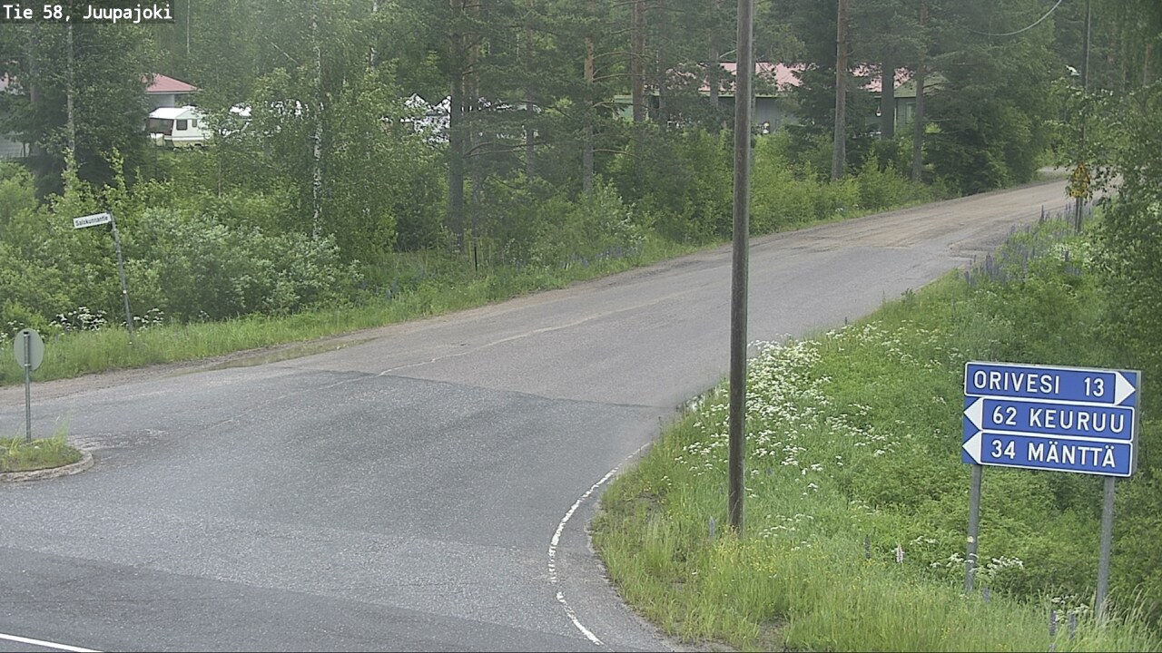 Kelikamerat Kuva Tie 58 Juupajoki, Juupajoki, Pirkanmaa