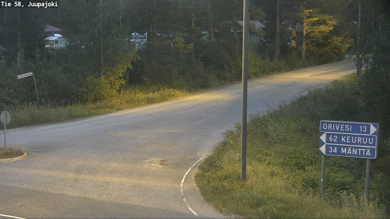 Kelikamerat Kuva Tie 58 Juupajoki, Juupajoki, Pirkanmaa