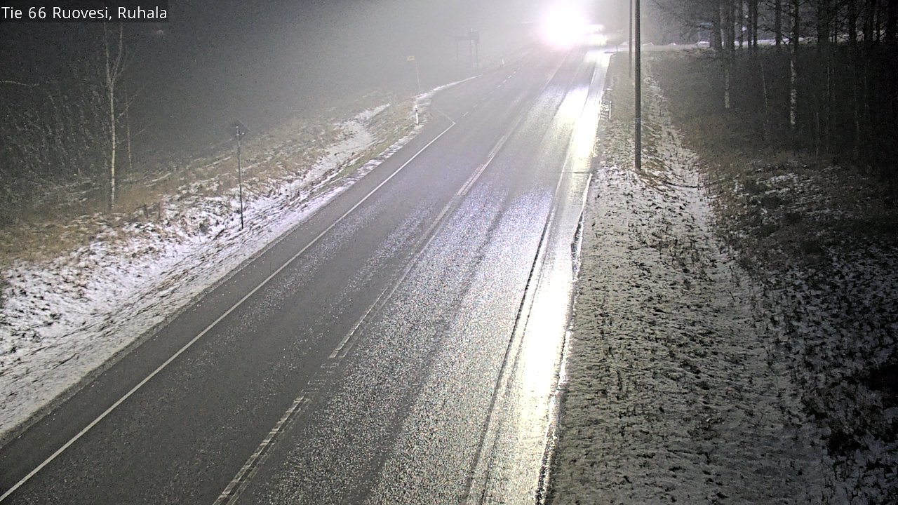 Weather Camera Image Road 66 Ruovesi, Ruhala, Ruovesi, Pirkanmaa