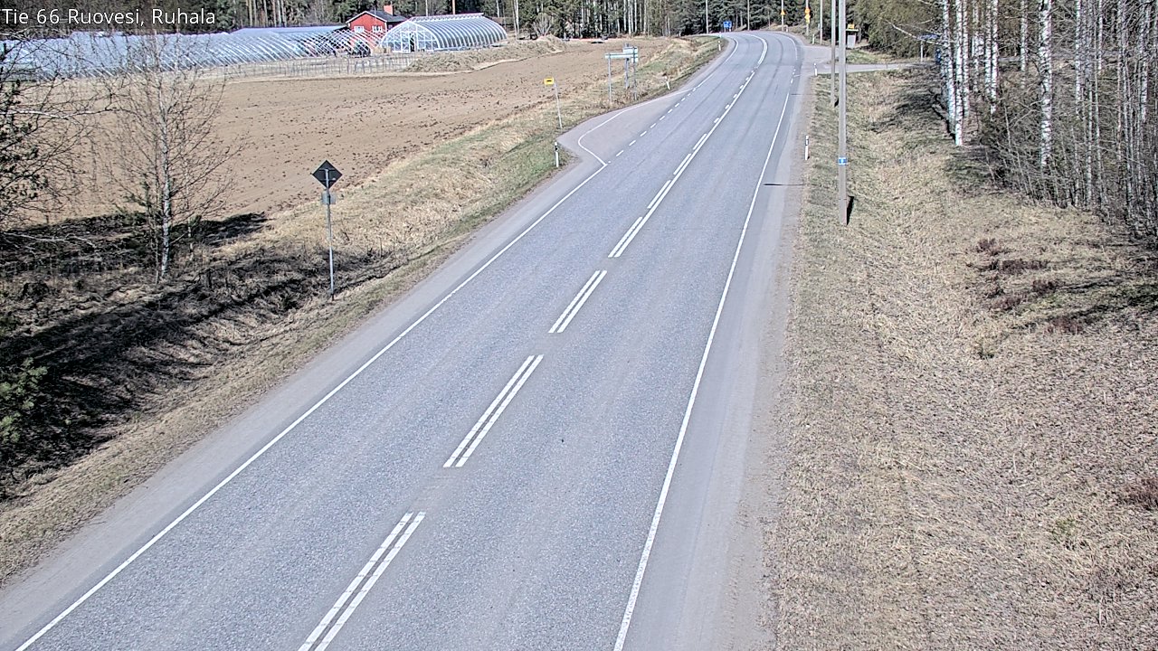 Weather Camera Image Väg 66 Ruovesi, Ruhala, Ruovesi, Pirkanmaa