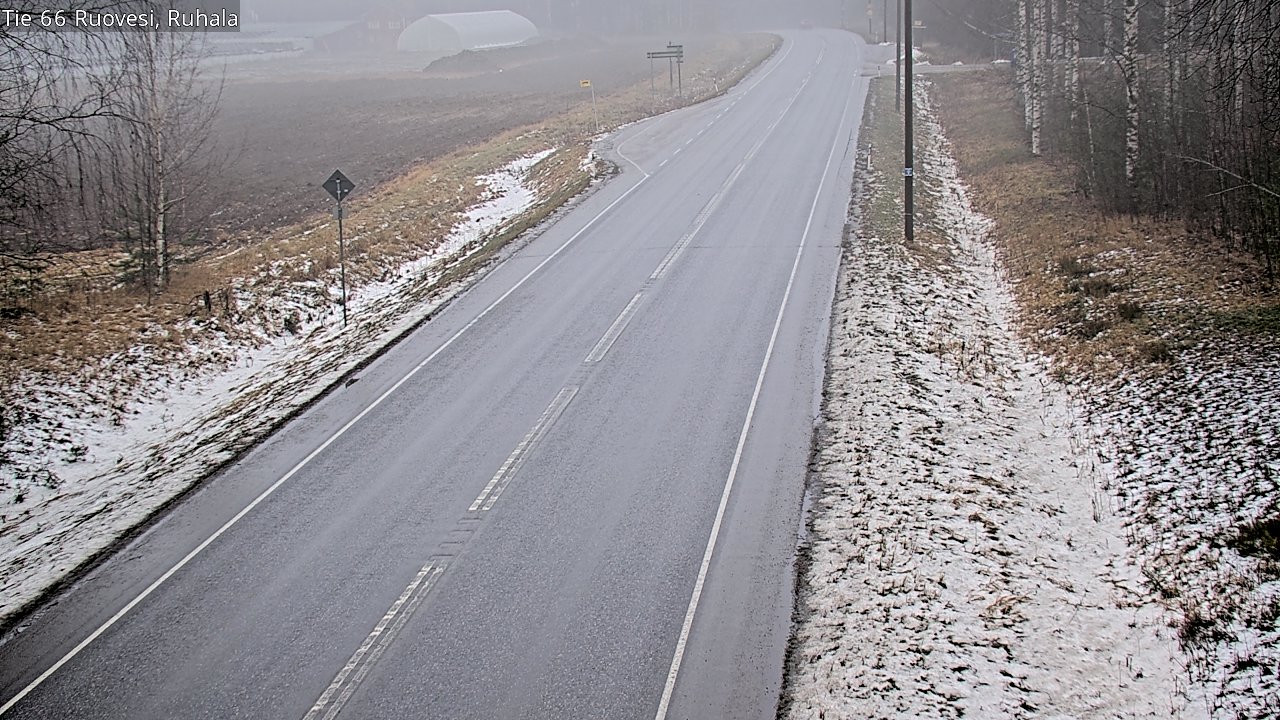 Weather Camera Image Road 66 Ruovesi, Ruhala, Ruovesi, Pirkanmaa