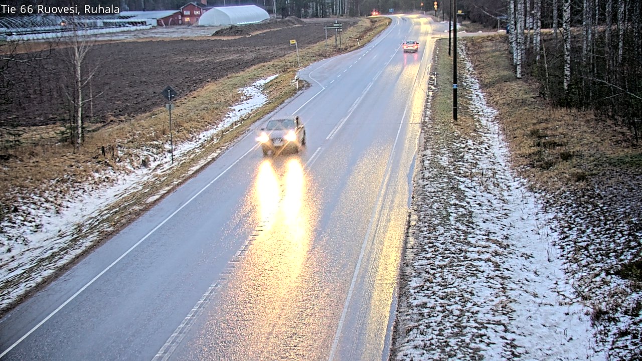 Weather Camera Image Väg 66 Ruovesi, Ruhala, Ruovesi, Pirkanmaa