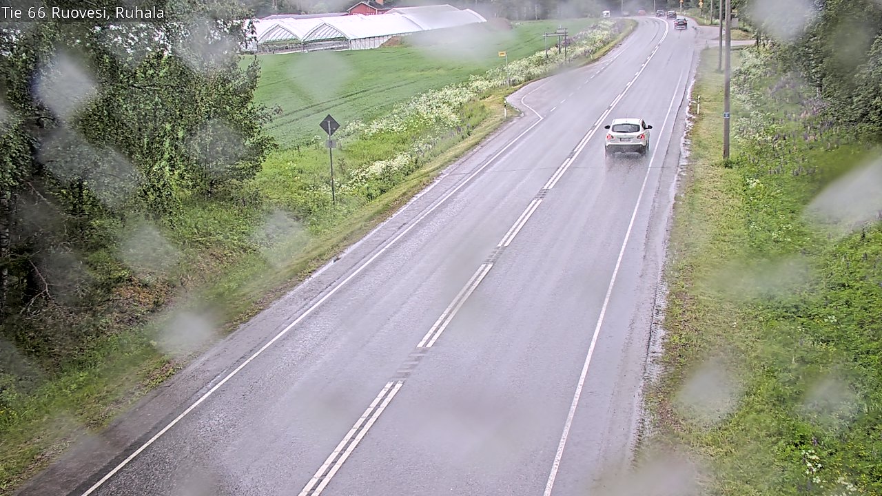 Weather Camera Image Väg 66 Ruovesi, Ruhala, Ruovesi, Pirkanmaa