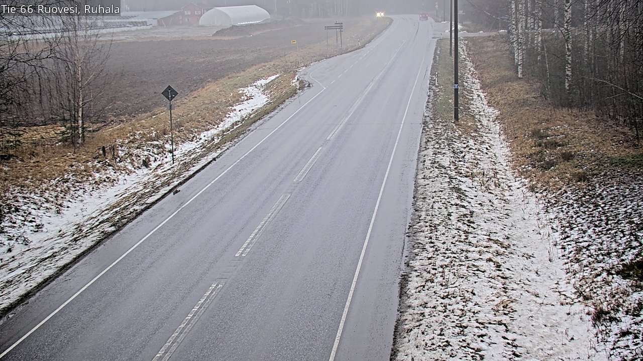 Weather Camera Image Road 66 Ruovesi, Ruhala, Ruovesi, Pirkanmaa