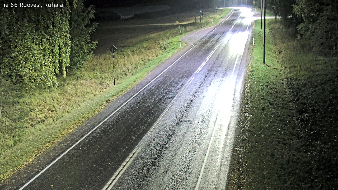 Weather Camera Image Väg 66 Ruovesi, Ruhala, Ruovesi, Pirkanmaa