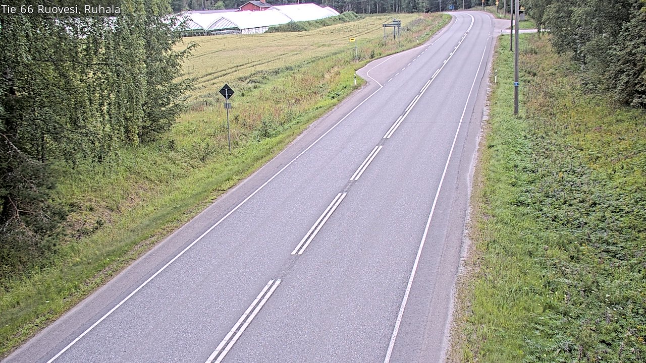 Weather Camera Image Road 66 Ruovesi, Ruhala, Ruovesi, Pirkanmaa
