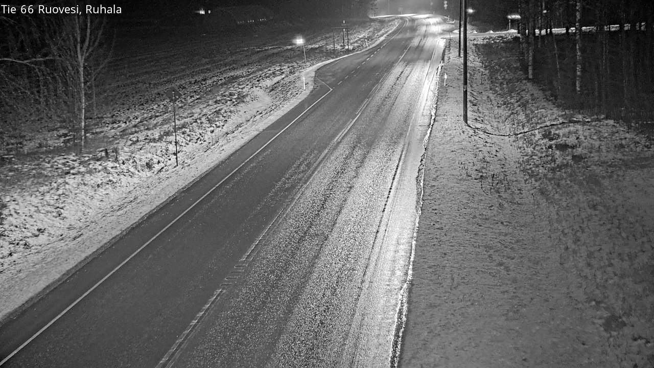 Weather Camera Image Road 66 Ruovesi, Ruhala, Ruovesi, Pirkanmaa