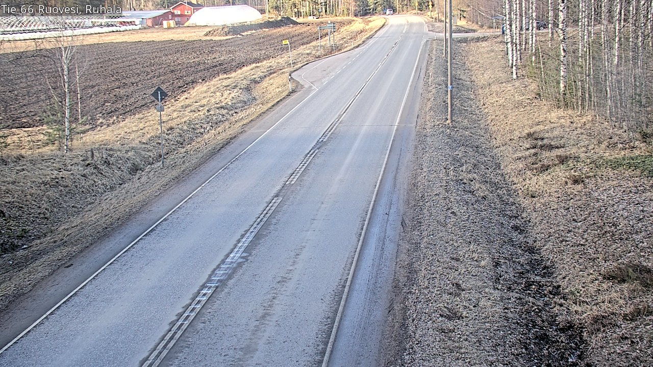Weather Camera Image Väg 66 Ruovesi, Ruhala, Ruovesi, Pirkanmaa