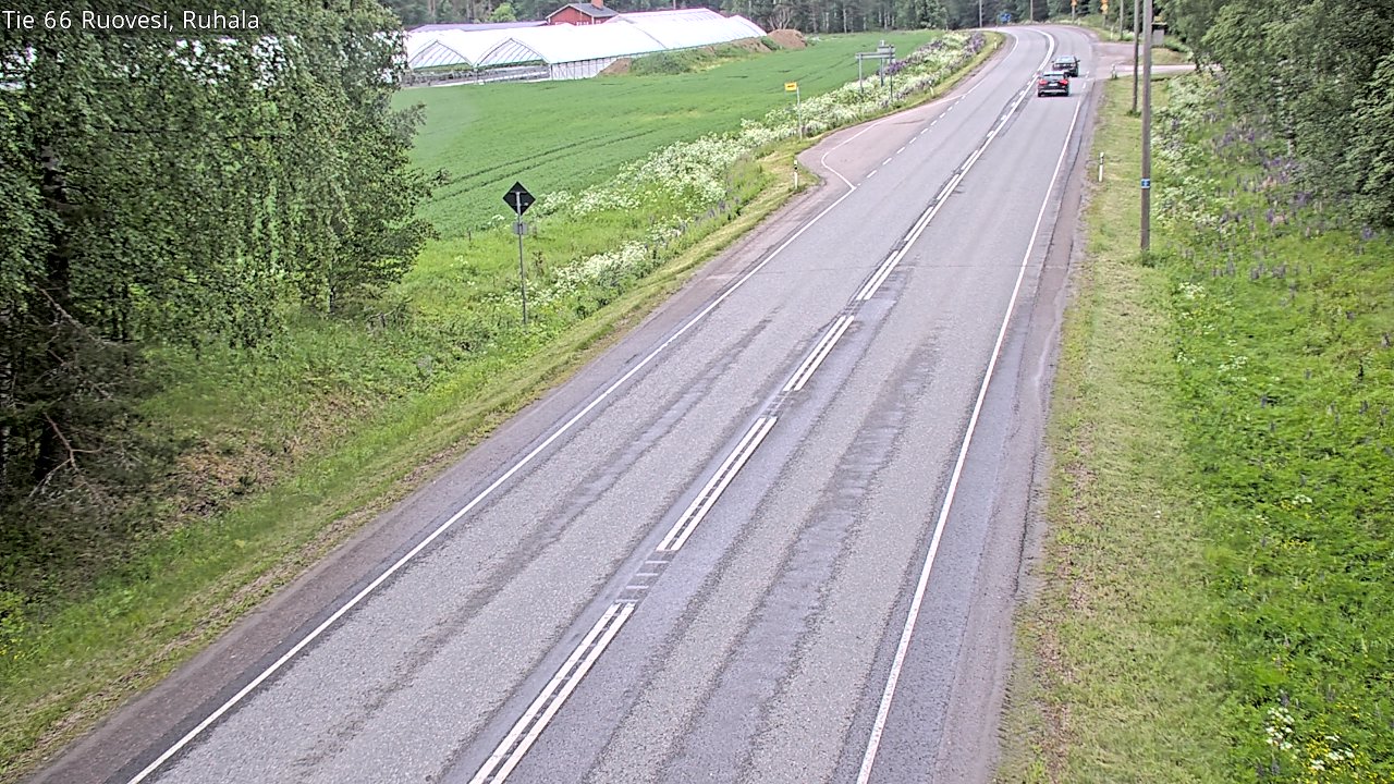 Weather Camera Image Väg 66 Ruovesi, Ruhala, Ruovesi, Pirkanmaa
