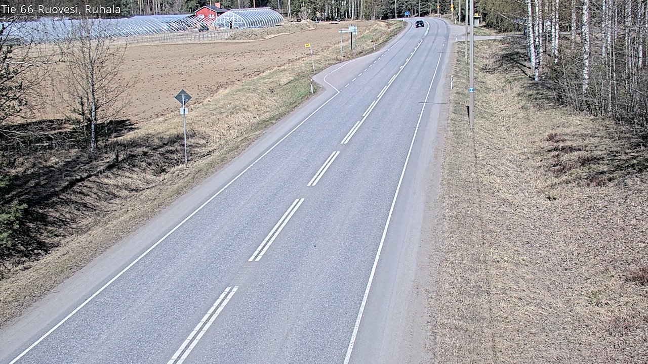 Weather Camera Image Väg 66 Ruovesi, Ruhala, Ruovesi, Pirkanmaa