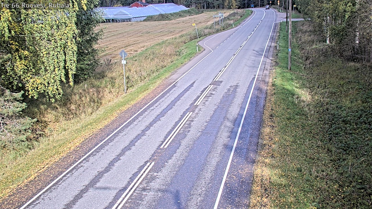 Weather Camera Image Väg 66 Ruovesi, Ruhala, Ruovesi, Pirkanmaa
