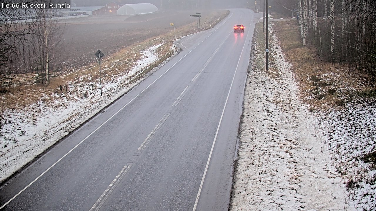 Weather Camera Image Road 66 Ruovesi, Ruhala, Ruovesi, Pirkanmaa