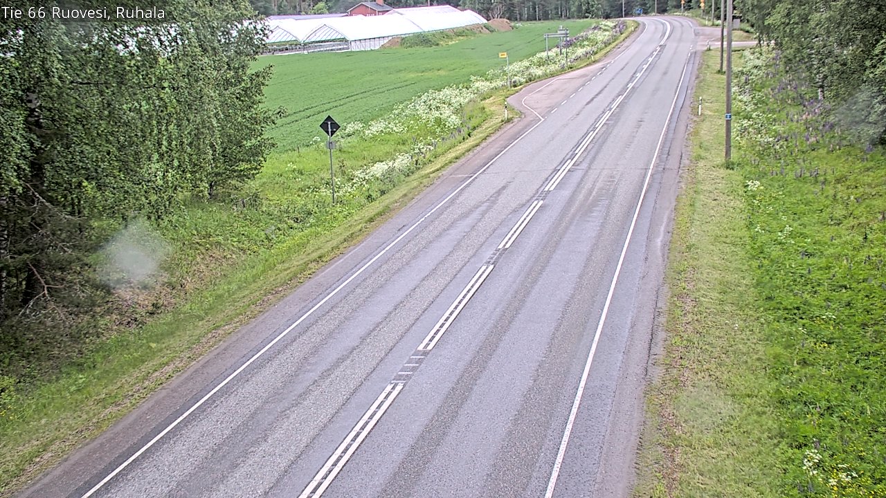 Weather Camera Image Väg 66 Ruovesi, Ruhala, Ruovesi, Pirkanmaa