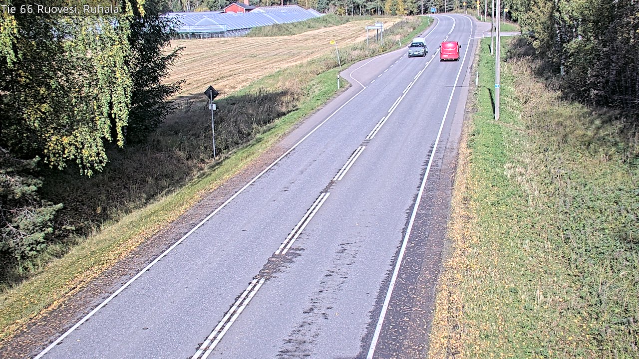 Weather Camera Image Väg 66 Ruovesi, Ruhala, Ruovesi, Pirkanmaa