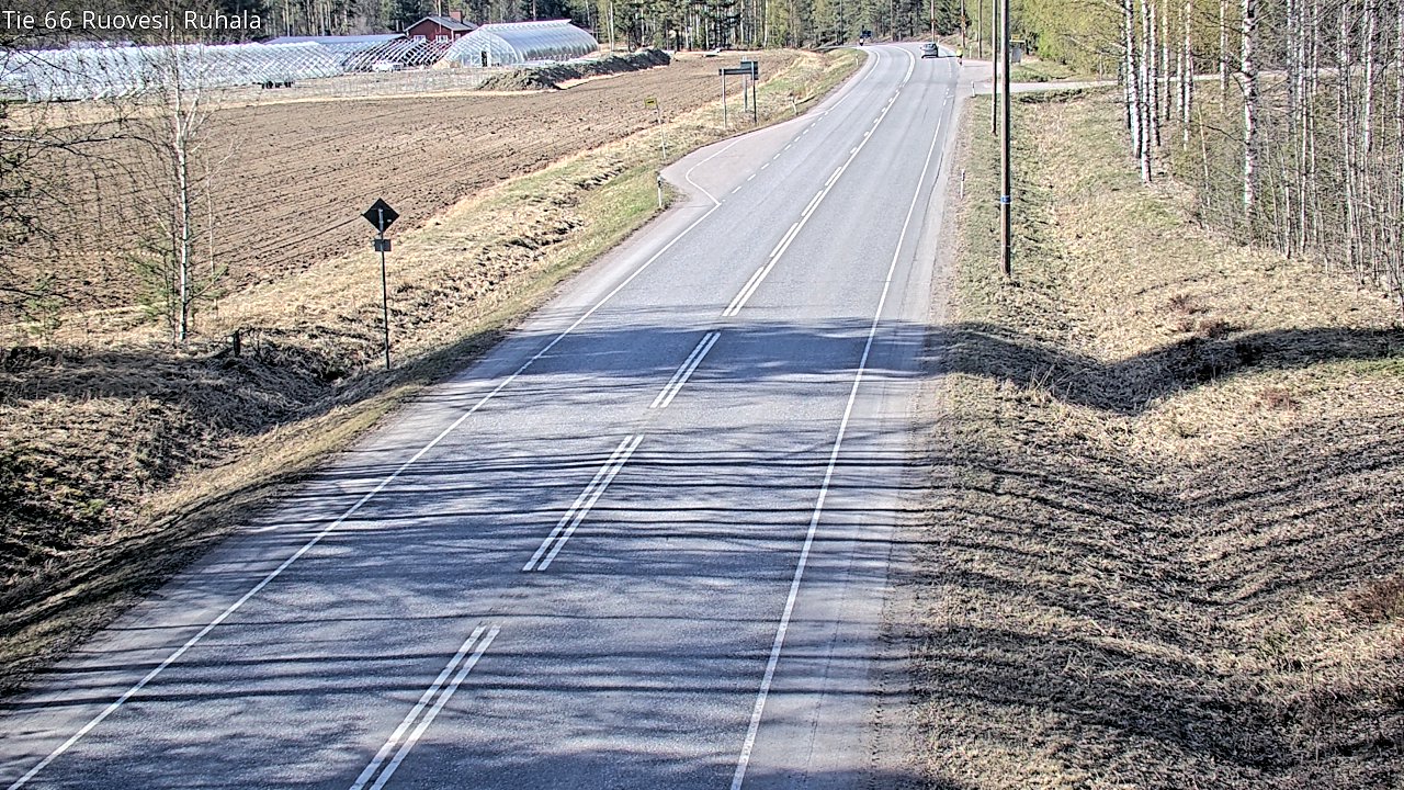 Weather Camera Image Väg 66 Ruovesi, Ruhala, Ruovesi, Pirkanmaa