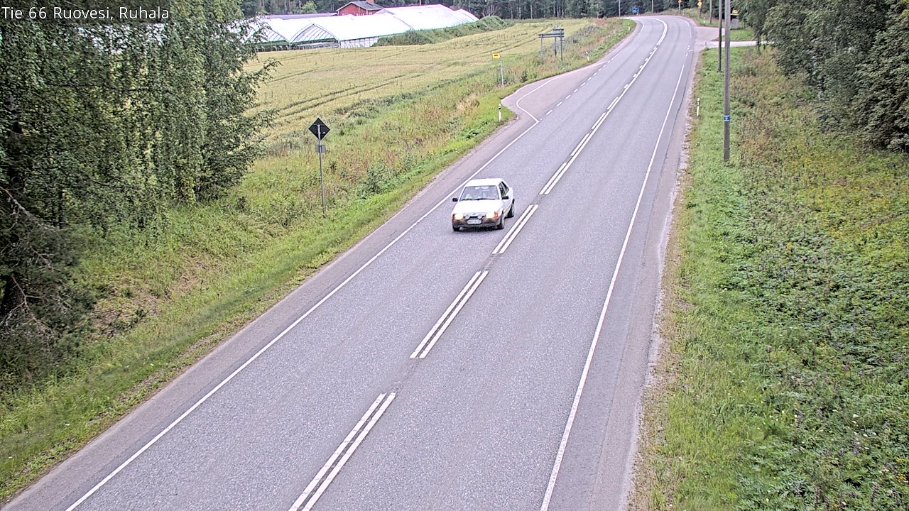 Weather Camera Image Road 66 Ruovesi, Ruhala, Ruovesi, Pirkanmaa