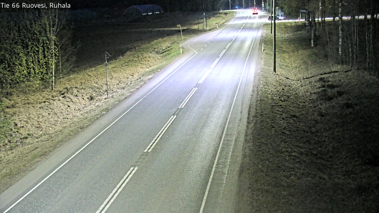 Weather Camera Image Väg 66 Ruovesi, Ruhala, Ruovesi, Pirkanmaa