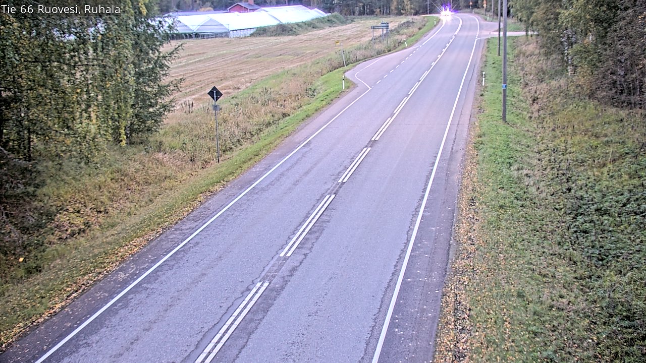 Weather Camera Image Väg 66 Ruovesi, Ruhala, Ruovesi, Pirkanmaa