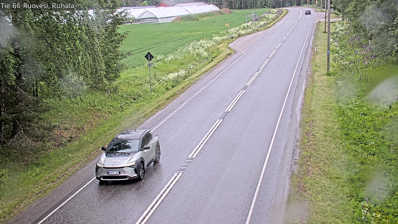 Weather Camera Image Väg 66 Ruovesi, Ruhala, Ruovesi, Pirkanmaa