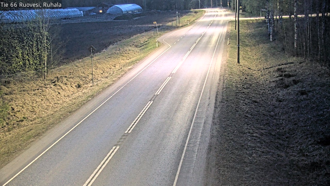 Weather Camera Image Väg 66 Ruovesi, Ruhala, Ruovesi, Pirkanmaa