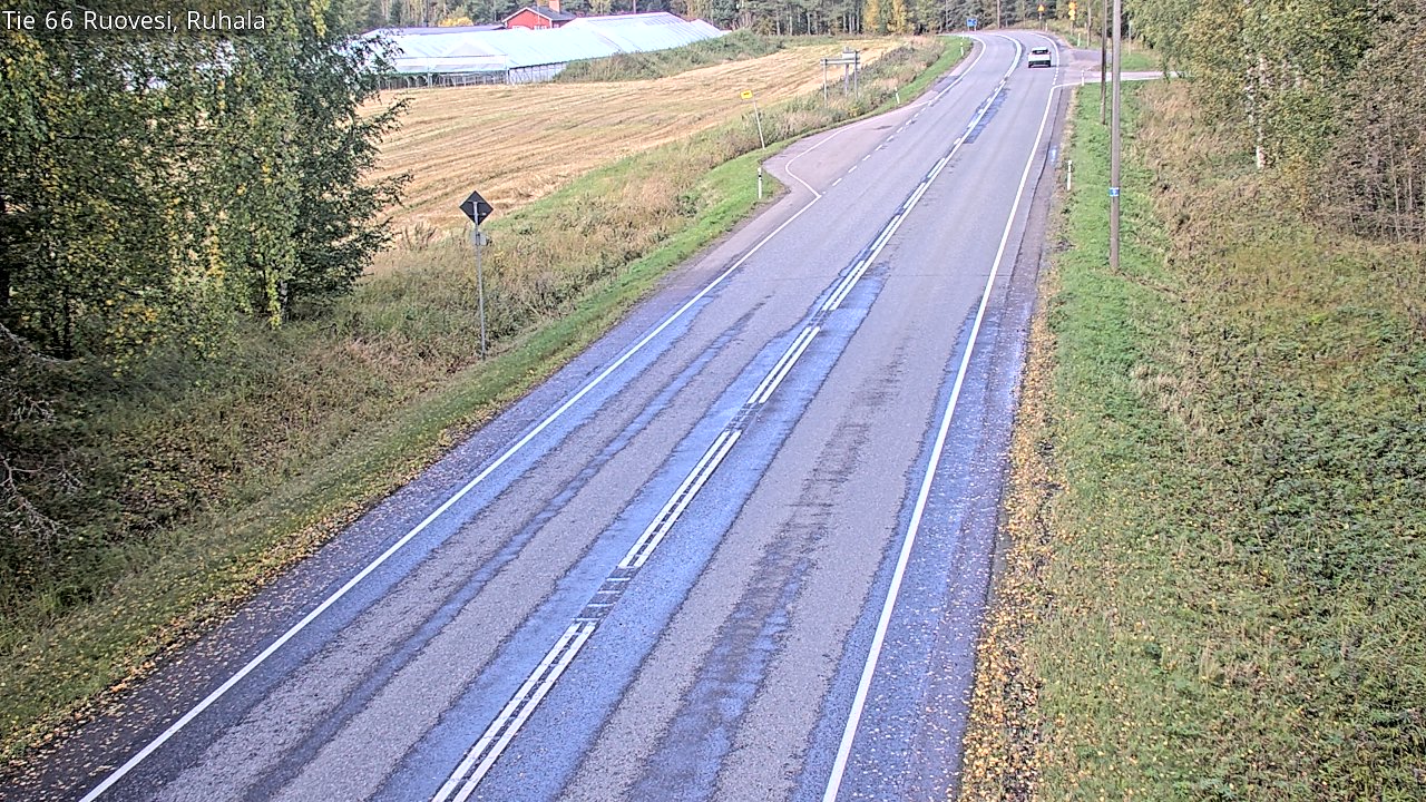 Weather Camera Image Väg 66 Ruovesi, Ruhala, Ruovesi, Pirkanmaa