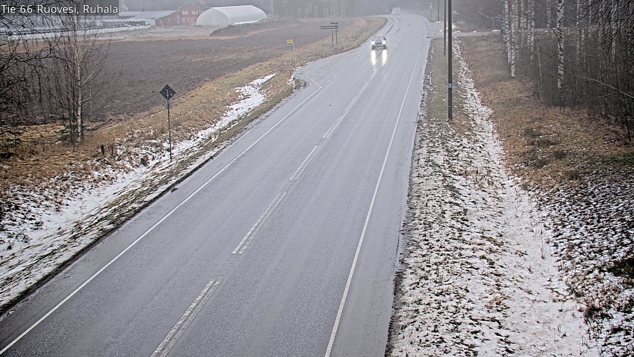 Weather Camera Image Road 66 Ruovesi, Ruhala, Ruovesi, Pirkanmaa