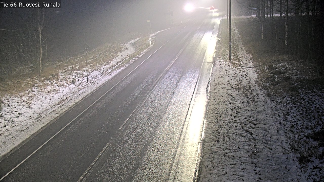 Weather Camera Image Road 66 Ruovesi, Ruhala, Ruovesi, Pirkanmaa