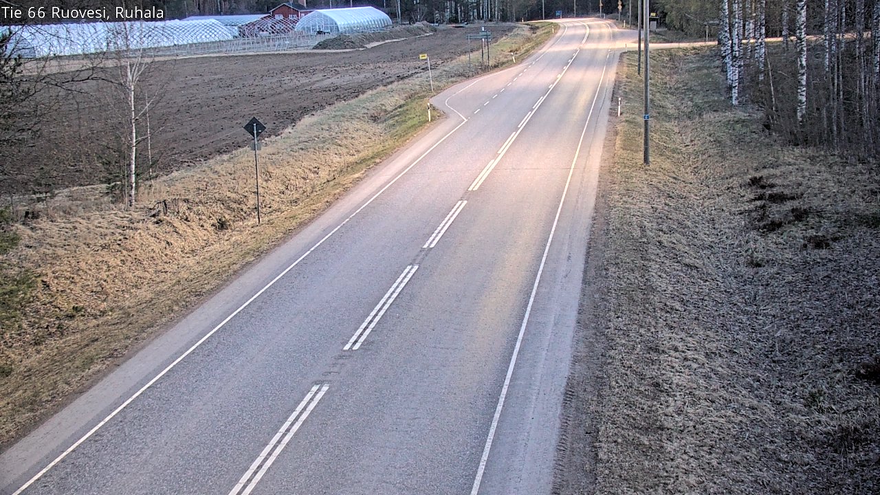 Weather Camera Image Väg 66 Ruovesi, Ruhala, Ruovesi, Pirkanmaa