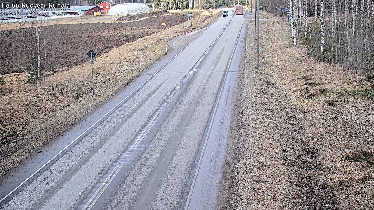 Weather Camera Image Road 66 Ruovesi, Ruhala, Ruovesi, Pirkanmaa