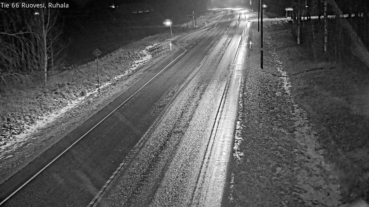 Weather Camera Image Väg 66 Ruovesi, Ruhala, Ruovesi, Pirkanmaa