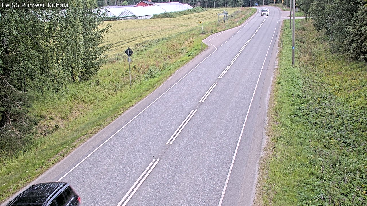 Weather Camera Image Road 66 Ruovesi, Ruhala, Ruovesi, Pirkanmaa